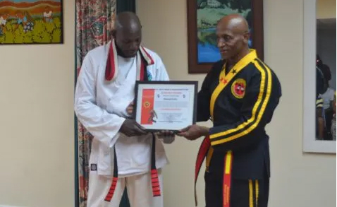 You are currently viewing Dominican Martial Artist achieves rank of Shihan /6th Degree Black belt